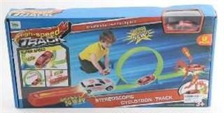 269x1273829 Pista C/looping C/auto Y Lanzador - Imagen 1
