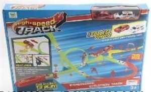 Pista De Autos - Looping Con Auto Y Lanzador