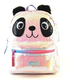 Mochila Kooshi Panda Tornasol Espalda 15p Wabro