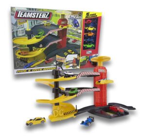 Pista Garage Estacionamiento Original Teamsterz