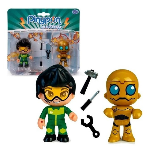 Muneco Pinypon Action Set 2 Figuras Pluto s