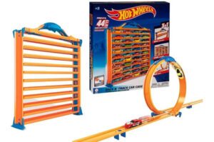 Hot Wheels Guarda Autos Pista Multifunción -  3 En 1