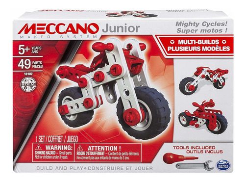 Meccano Moto Side-car Vintage Années 50 – Métal, L 37 Cm, Occasion