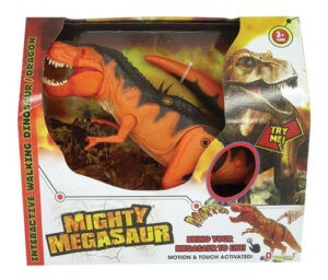 Dinosaurio Trex - Interactivo Camina C/ Luz Y Sonido - Grand
