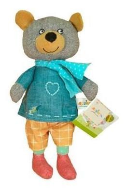 MLA813812769_1 Peluche Osito Mimoso Con Ropita Country - Imagen 1