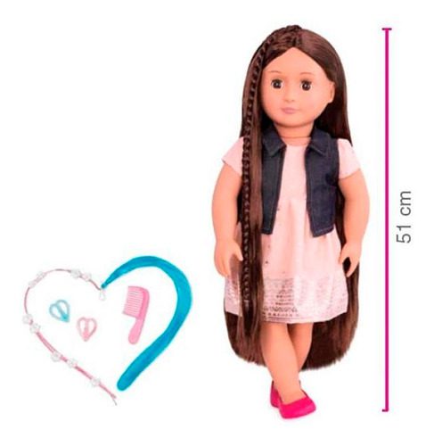 MLA869331959_1 Muñeca Brunette - Our Generation - Imagen 1