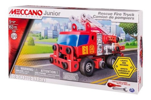 MLA885093621_1 Meccano Junior Camion De Bomberos - Imagen 1