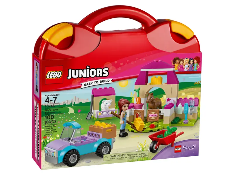 Maleta de la granja de Mia-Lego