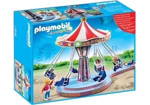 Carrusel con columpios voladores - Playmobil