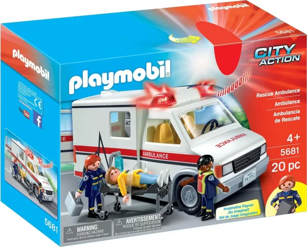Ambulancia de rescate - Playmobil - Imagen 1