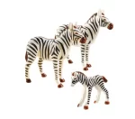 Familia de cebras con cría - Playmobil - Imagen 2
