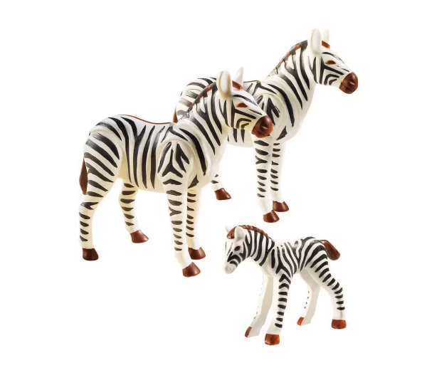 Familia de cebras con cría - Playmobil - Imagen 2