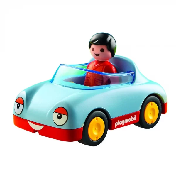 Auto descapotable con figura 1.2.3 - Playmobil - Imagen 2