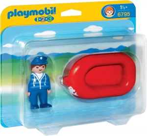 Marinero con balsa 1.2.3 - Playmobil