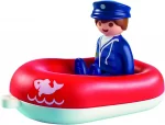 Marinero con balsa 1.2.3 - Playmobil - Imagen 2
