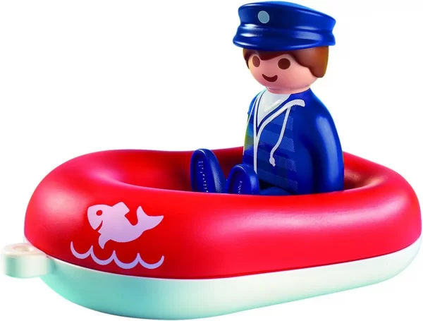 Marinero con balsa 1.2.3 - Playmobil - Imagen 2