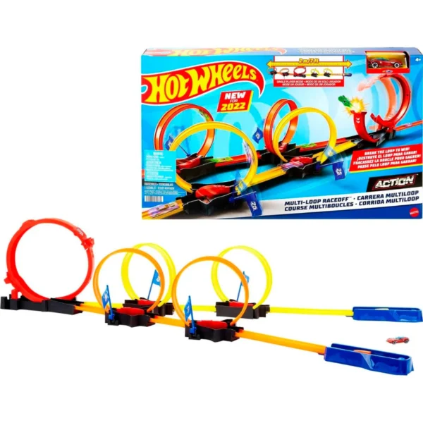 Pista de auto Multi loop - Hot Wheels  - Imagen 1