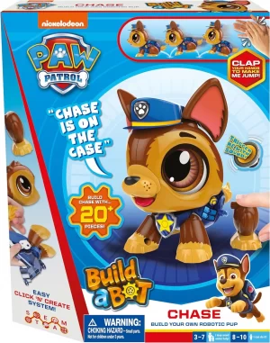 Mascota robotica build a bot Paw Patrol Chase - Wabro