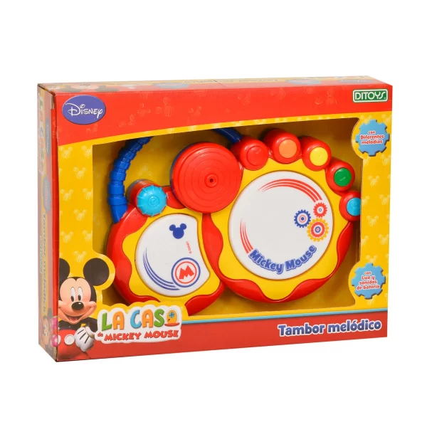 Tambor melodico Mickey Mouse - Ditoys. - Imagen 1