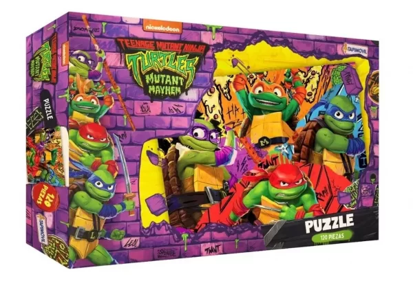 Rompecabezas de 120 piezas Tortugas ninjas - Tapimovil - Imagen 1