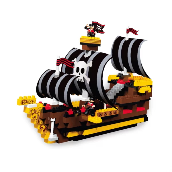Bloques barco pirata 290 piezas - Blocky - Imagen 2