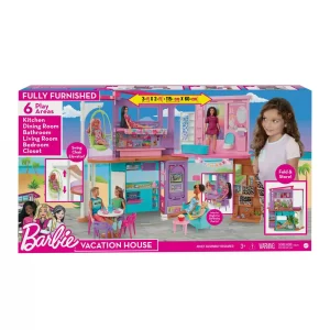 Playset Barbie casa Malibú de vacaciones – Mattel