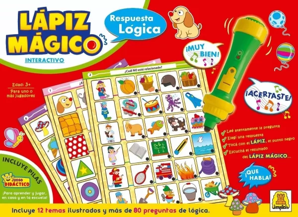 89167 Juego de mesa Lapiz magico respuesta logica - Implas - Imagen 1