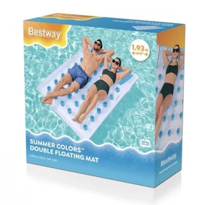 Colchoneta doble con apoya vaso– Bestway
