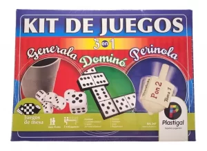 Kit de juegos 3 en 1 - Plastigal