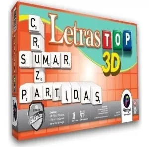 Juego de mesa Letras TOP 3D– Plastigal