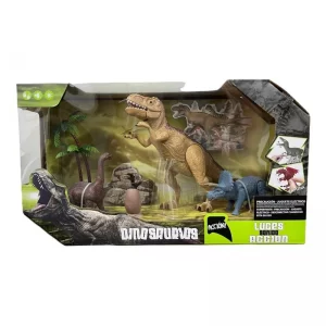 Set por 3 dinosaurio con sonido - Poppi