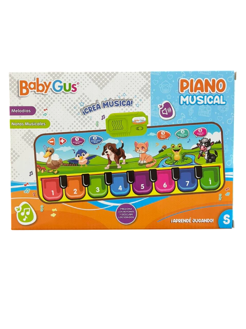 240+55472 Alfombra piano animales interactivos - Babygus - Imagen 1