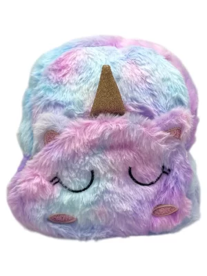 Mochila de 7” peluche unicornio violeta