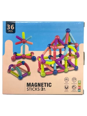 Magnetic sticks 36 piezas