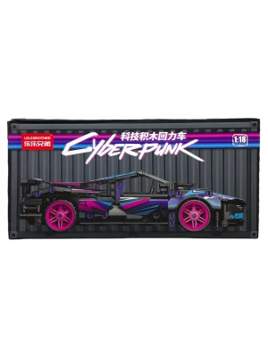 Auto para armar pullback cyberpunk