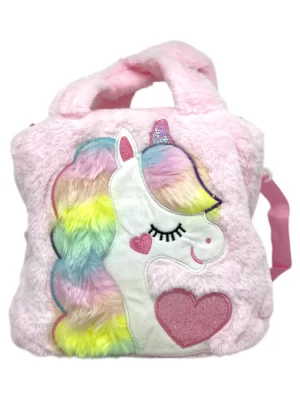 Bolso de mano Unicornio de peluche