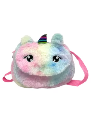 Cartera unicornio peluche