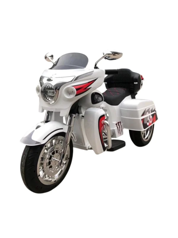 Moto a bateria Blanca - Imagen 1