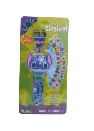 Reloj proyector Stitch - Ditoys