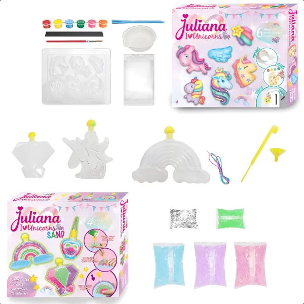 Juliana unicornio para crear con  yeso - Imagen 2