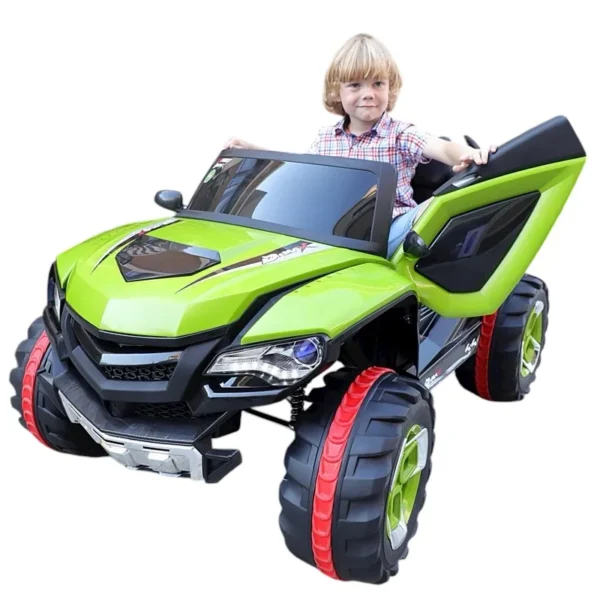 Auto a bateria Verde - Imagen 1