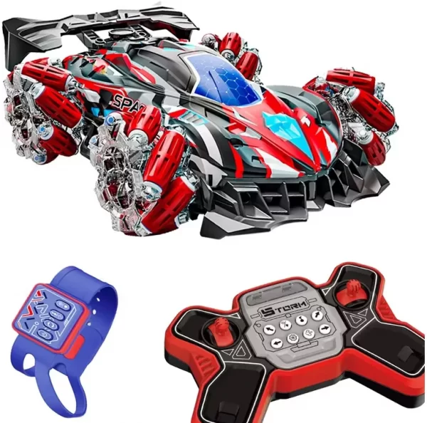 Auto a radio control 360 con pulsera inteligente - Imagen 1