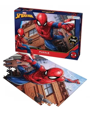 Rompecabeza 120 piezas Spiderman   - Tapimovil