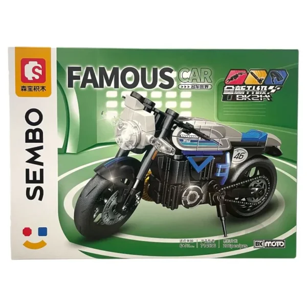 Bloques de construcción motos - Sembo - Imagen 1
