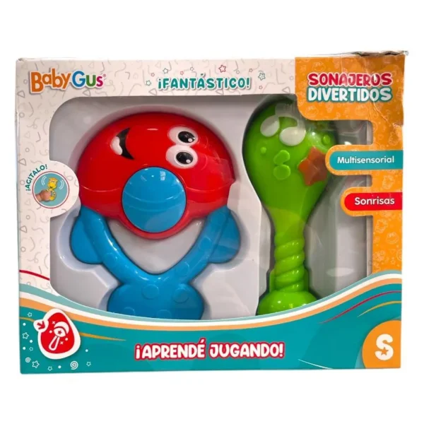 24051384 Conjunto de sonajero - Baby Gus - Imagen 1