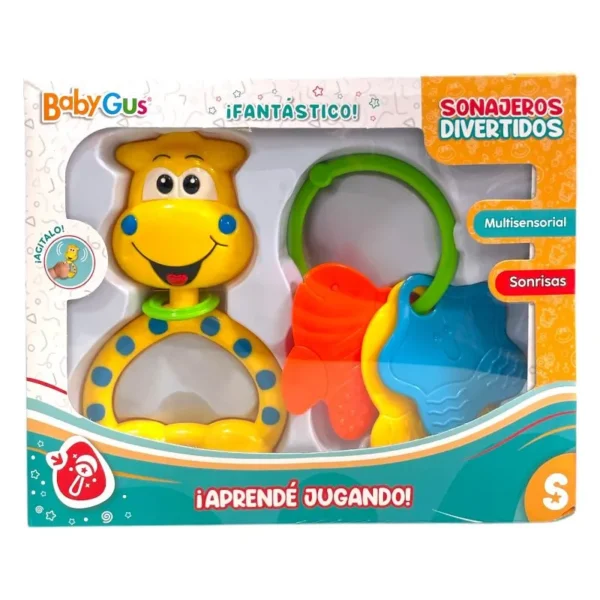 24051385 Conjunto de sonajero - Baby Gus - Imagen 1