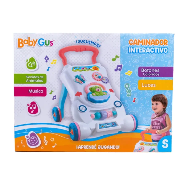 Caminador interactivo - Baby Gus - Imagen 1