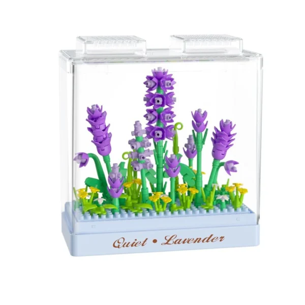 Bloques de construcción flores lavanda - Koco - Imagen 2