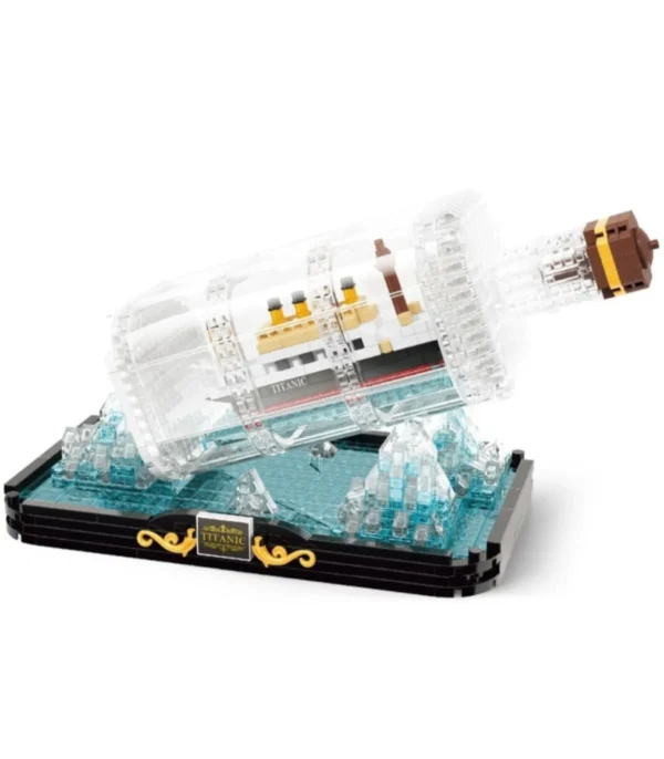 Bloques de construcción Titanic en botella - Koco - Imagen 2