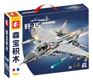 Bloques de construcción avion de guerra - Sembo